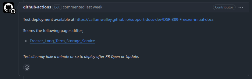test deploy