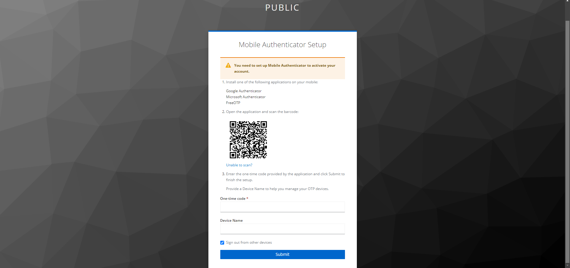 OnDemand login 3