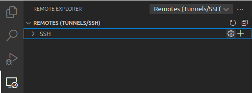 vscode remote explorer